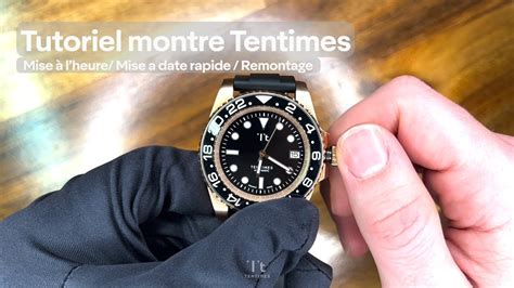 comment mettre a l'heure une rolex|Comment régler l'heure et la date sur une montre Rolex Analogique.